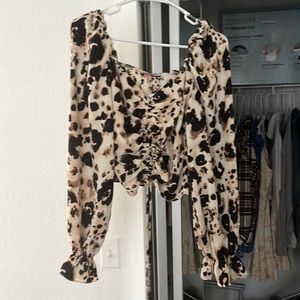 Rustic Medium Crop long Sleeve